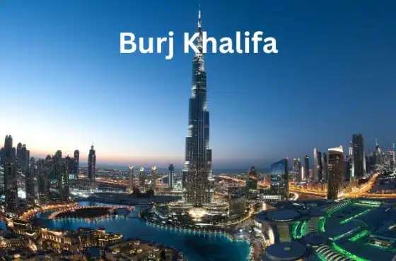 What is on top of Burj Khalifa tower?