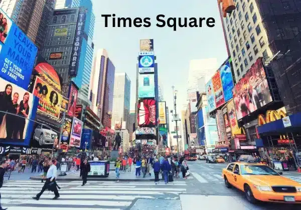 Times Square. 10 best places to visit in New York city