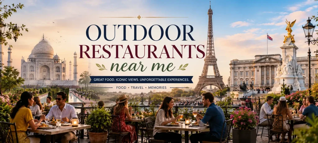 Outdoor restaurants near me